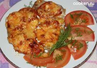 Мясо по-французски с помидорами в духовке - рецепт с фото