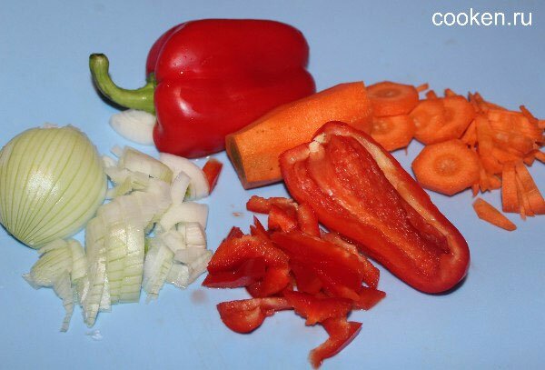 Нарежем овощи