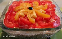 Салат из баклажанов с помидорами, морковью и сыром - рецепт с фото