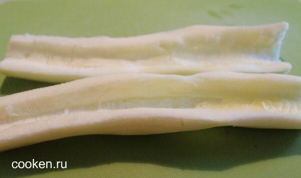 Фаршированные сушки с кабачками в сырном кляре – кулинарный рецепт