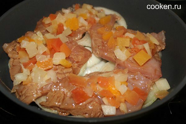 Куриная грудка в соевом соусе с ананасами – кулинарный рецепт