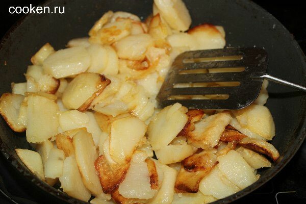 Лисички можно есть с жареной картошкой